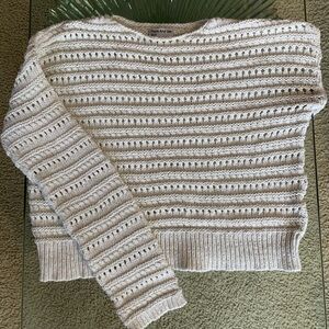 💜 Frank And Oak Open Knit Sweater